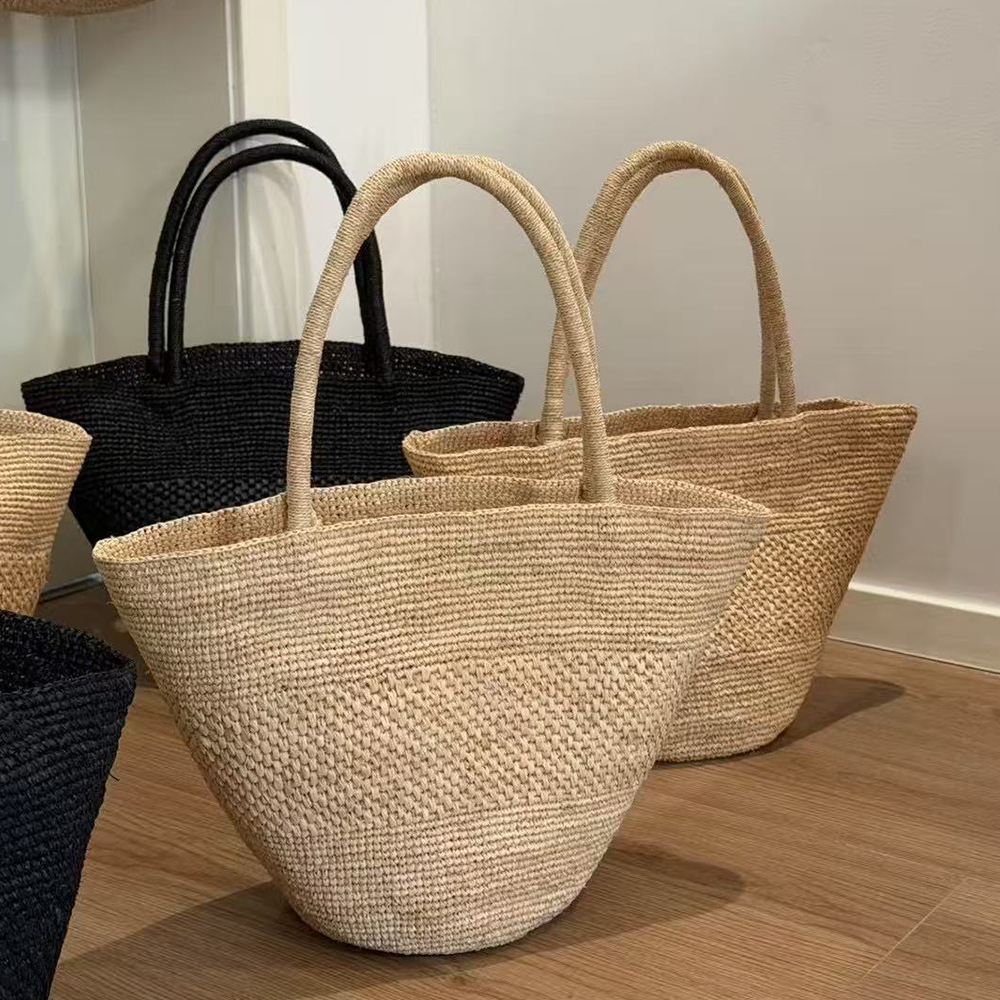 Large Capacity Raffia Straw Ba - Women'S Raffia Bags recension och pris