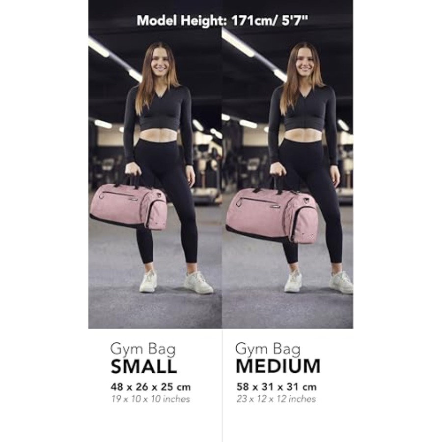 ® Gym Bag for Men and Women wi - Women Bags And Shoes recension och pris