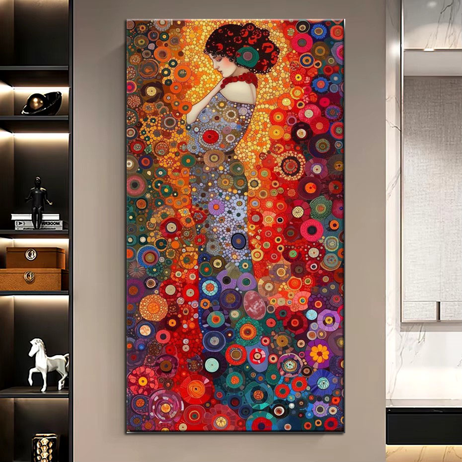 Gustav Klimt Woman Inspired 5D - Women Bags Europe recension och pris