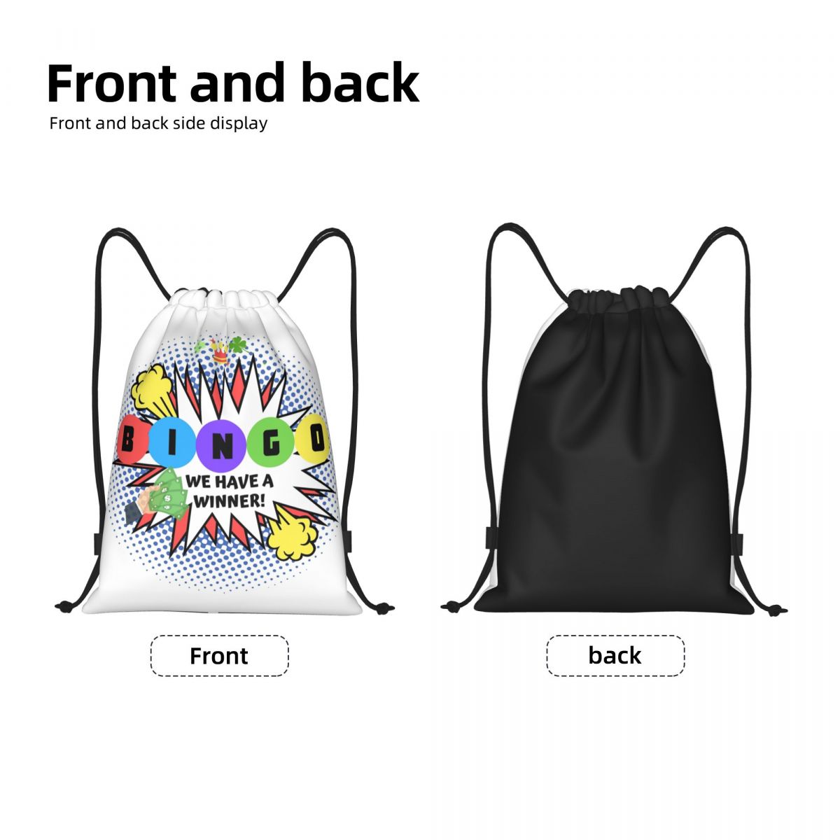 Bingo We Have A Winner Drawstr - Women Bags Winners recension och pris